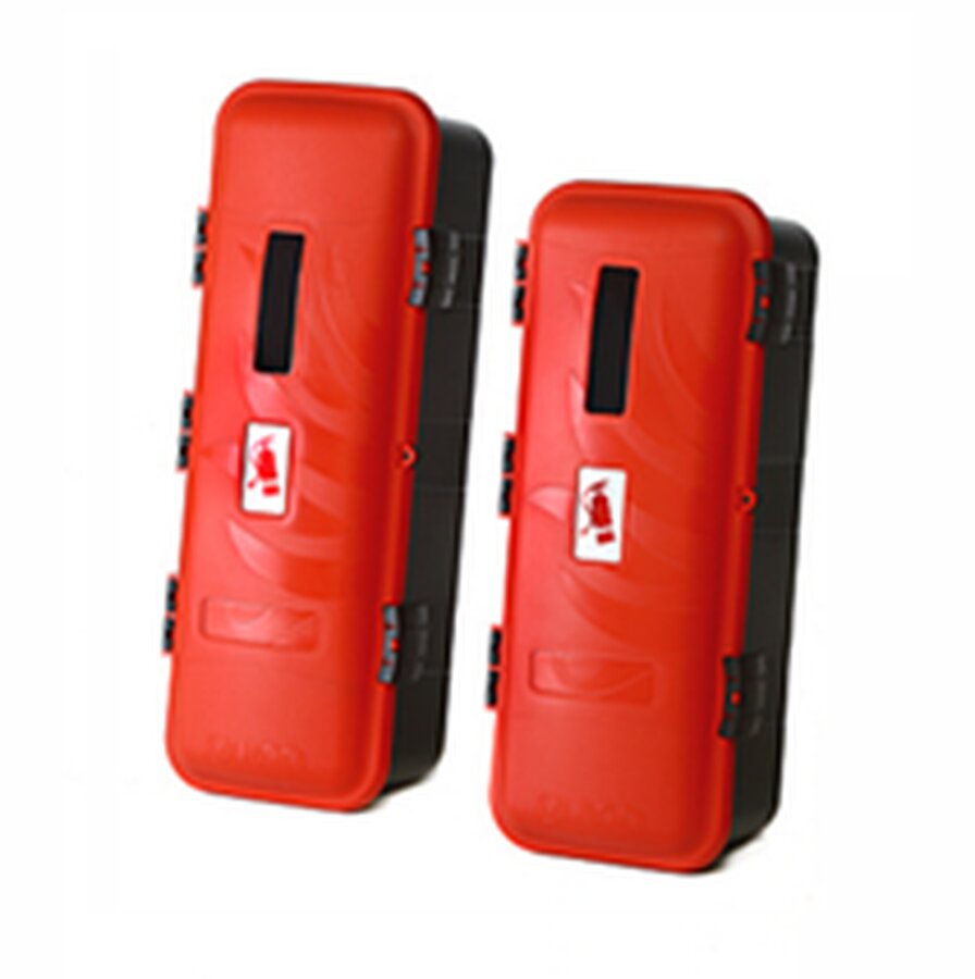 Deux armoires pour extincteur Easy Safe, versions 6 kg et 9 kg